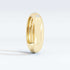 Round Lab-Grown Diamond Flush Eternity Ring in Yellow Gold Side View